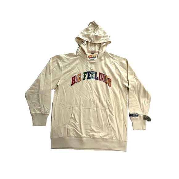 Big Feelings Athena Hoodie in Cream - Picture 1 of 4